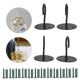 thumbnail image 4 of Gancho Para Macetas, 4 Uds., Ganchos De Techo De Metal Para El Hogar, Montado En La Pared, 4 of 7