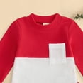 thumbnail image 5 of mgoYE Infant Baby Boy Fall Clothes Contrast Color Long Sleeve Romper and Stretch Pants Newborn 3 6 12 18M Outfit, 5 of 5