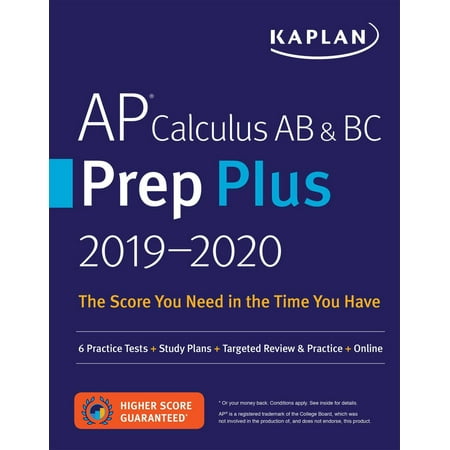 AP Calculus AB & BC Prep Plus 2019-2020 - eBook