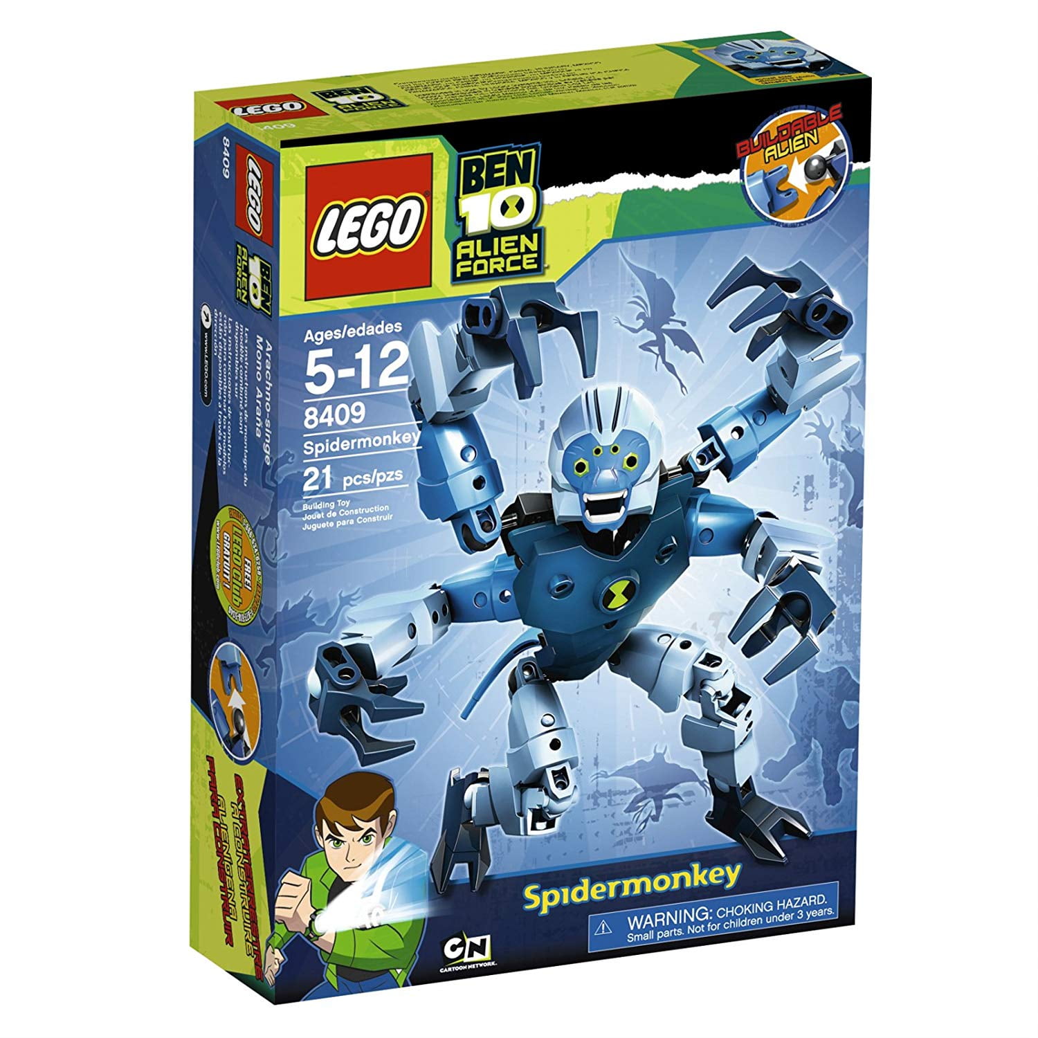 LEGO Ben 10 Alien Force Spidermonkey (8409)