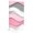 Pink Gray White, variant on Canvas Wall Art, Pink Gray Ombre Framed Canvas Prints for Bedroom Bathroom, Geometric Modern Abstract Moire Art Gallery Wrapped Wall Decor for Home Office, Gifts, 11"x14" Ship Next Day