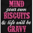 thumbnail image 2 of Biscuits And Gravy Funny Saying Silly Tank Top Tee Shirt Women Brisco Brands S, 2 of 6