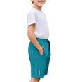 thumbnail image 4 of YunPes Boys Athletic Shorts Mesh Basketball Soccer Kids Youth Shorts Quick Dry Sport Active Clothes with Zipper Pockets Ice Silk, 4 of 8