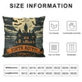 thumbnail image 5 of Creowell Throw Pillow Covers Happy Halloween Home Decor Pillowcase Cushion Covers for Sofa Bedroom Livingroom,Multi-Size, 5 of 5