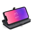 thumbnail image 3 of 13 Wallet Case Protective Flip Cover with Detachable Magnetic Wallet PU Leather Wallet with Lanyard, 3 of 6