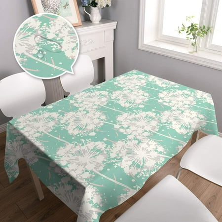 Qianli Nappe Imperméable de Table Rectangulaire Résistant Nappe Anti ...