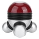 thumbnail image 1 of Masajeador vibratorio Sailing con luz LED para aliviar dolor de cabeza cuello y piernas rojo, 1 of 10