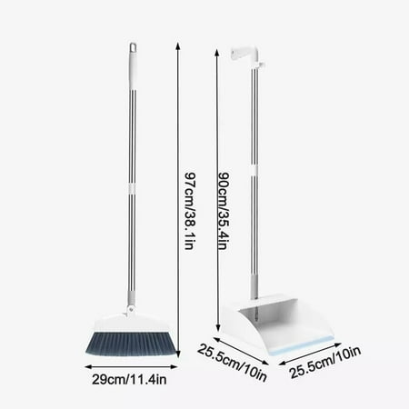 rotating upright dustpan