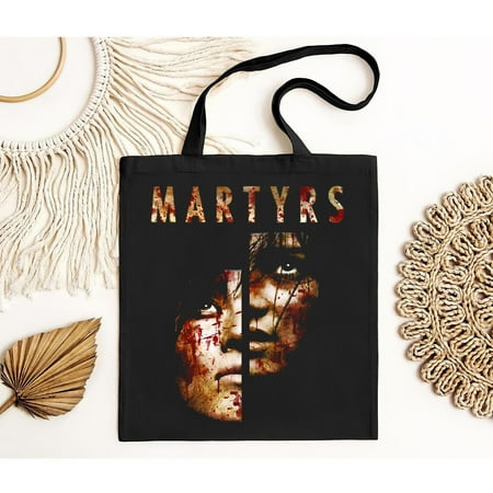 vintage Martyrs Yellow Orange Dark Entertainment American Black S- Tote Bag-TH19691