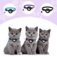 thumbnail image 5 of Pack De 3 Collares Para Gatos, Collar Para Gatos Con Broche De Seguridad De 3/8" De Ancho, Cinta Reflectante Y Pet Para Gatos Y Perros (3 Colores) JFHHH pequeña, 5 of 5
