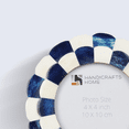 thumbnail image 4 of Handicrafts Home 4x4 Blue & White Picture Frames, 4 of 6