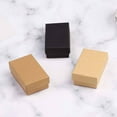 thumbnail image 4 of 13pcs Jewelry Storage Box Retro Classic Kraft Paper Ring Box for Women Girls Ladies (Light Kraft Paper), 4 of 8