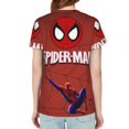 thumbnail image 2 of Spider-Man Women's Crew Neck Short Sleeve T-Shirt, 2 of 7
