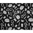 thumbnail image 5 of oneOone Polyester Lycra Black Fabric Scissor Diy Clothing Quilting Fabric Print Fabric By Yard 56 Inch Wide, 5 of 6