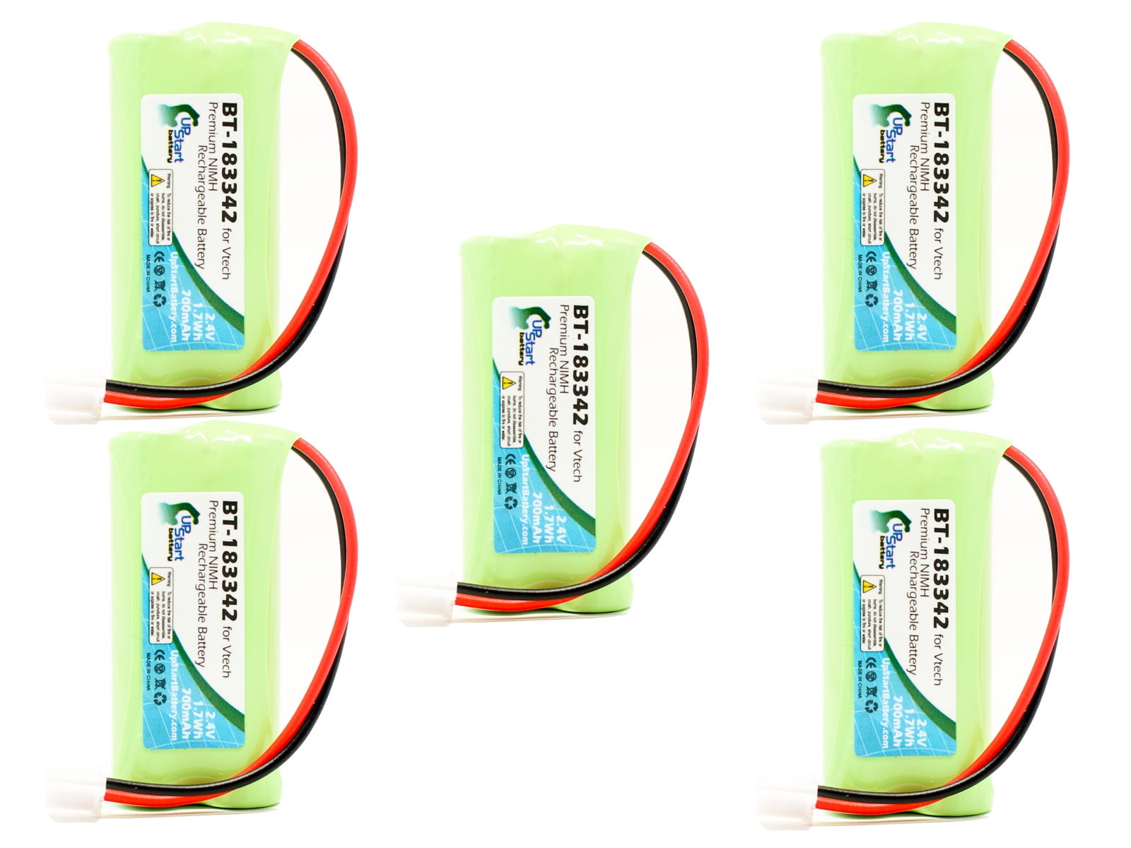 5x Pack AT&T CRL82212 Battery Replacement for AT&T Cordless Phone