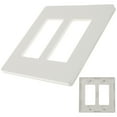thumbnail image 6 of OFFIGAM White Screwless Faceplate Cover for Outlet Wall Plate, 1 Piece, Easy Install, and Sleek Design, 6 of 8