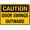 Warning Sign 1, variant on Driveway May Be Icy Caution Sign - 8"x12" Premium PVC OSHA Regulation Sign for Workplace Warehouse Jobsite, Weather Proof Fade Resistant (Made In USA - PVC0341)