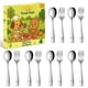 thumbnail image 1 of Juego de utensilios para comer Dehov para niños pequeños, 12 piezas, acero inoxidable apto para uso, 1 of 8