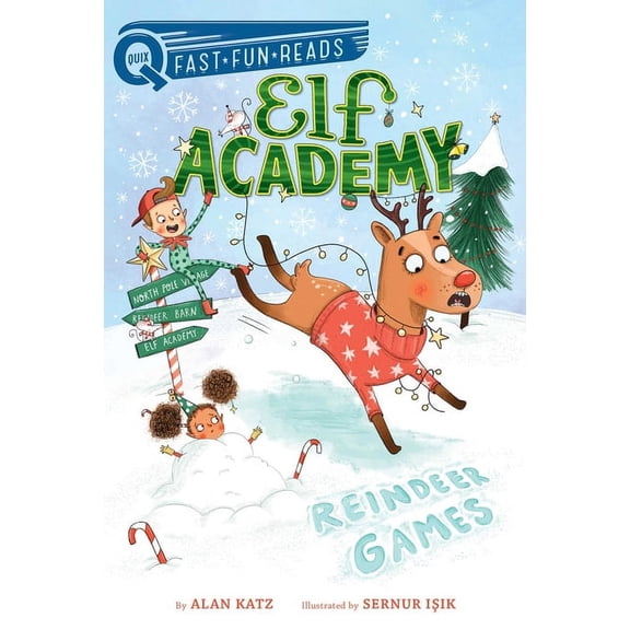 Elf Academy Reindeer Games: A Quix Book, Book 2, (Paperback)