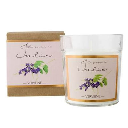 Le Jardin Candlestick - VERVEINE Le Jardin De Julie Pot Parfume Scented Jar Candle by Ambientair