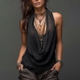 thumbnail image 2 of Tank Tops for Women Two Piece Mesh Sleeveless Going Out Tops, 2 of 6