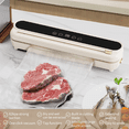 thumbnail image 2 of Electric Vacuum Sealer Rechargeable Food Storage Seal Machine for Dry/Wet Food Packaging Portable Vacuum Machine, 2 of 6