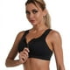 thumbnail image 1 of Sujetador deportivo de talla grande con cremallera y sin aros de acero para yoga, fitness, a prueba de golpes, ropa interior sin costuras para mujer, hermoso chaleco, 1 of 5