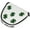 White Green, variant on Golf Cash Money Mallet Putter Cover for Scotty Cameron PU Headcover with Magnetic Closure