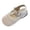 Beige, variant on G-irls' Breathable Mesh Ballet Flats, Soft Flexible Sole Summer Walking Shoes, Adjustable Hook and Loop Closure