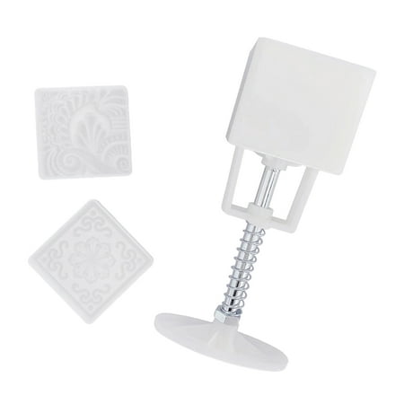 

Square Mooncake Mould with 2 Different Patterns Mooncake Stamps Mooncake Cutters