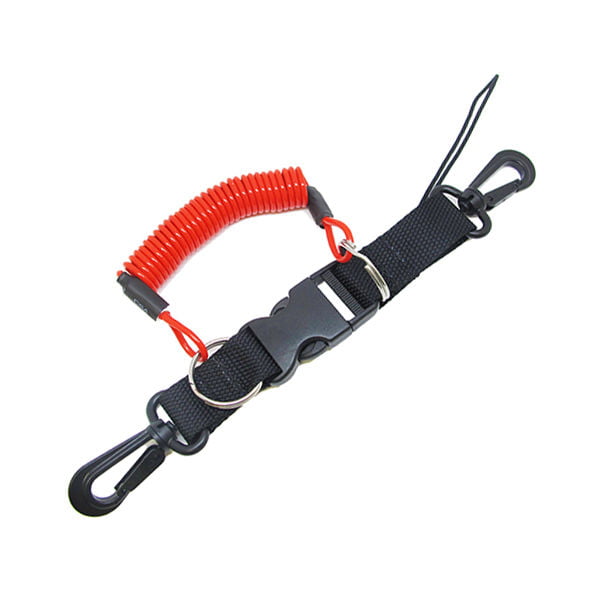 Scuba Choice Diving Dive Snappy Coil Camera Lanyard and Quick Release Buckle