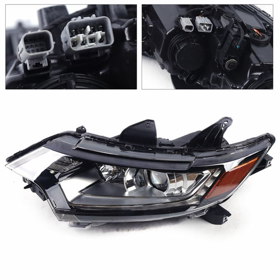 Driver Side Headlight Assembly Fit for 2016-2020 Mitsubishi Outlander LH