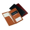 Royce Leather 211-BURGUNDY-5 Passport Ticket Holder - Burgundy