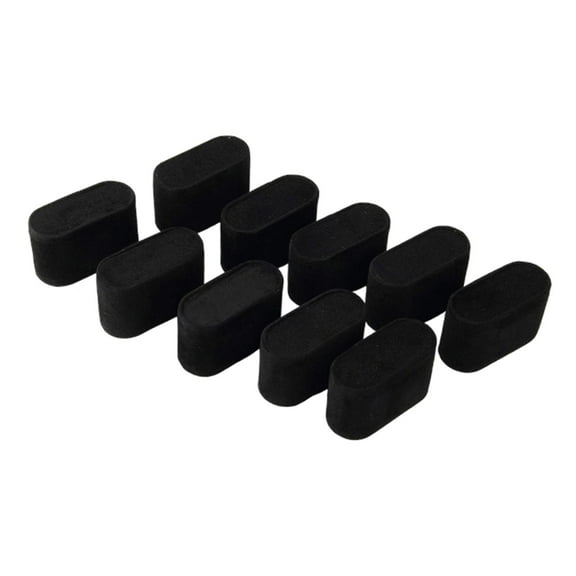 10 Pieces Watch Pillows Bracelet Display Jewelry Holder Soft Velvet Fabric for Showcase and Countertop Use