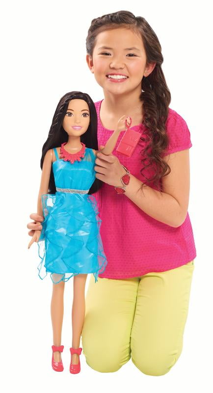 ADD ON ITEM NEW 2016 Barbie Pink Passport Doll Turquoise Necklace Jewelry