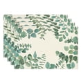 thumbnail image 5 of 2024 Placemat Spring And Summer Flowers Table Tulip Hydrangea Lavender Kitchen Table Cushion, 5 of 6