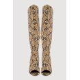 thumbnail image 4 of Women's Peep Toe Over The Knee Wedge Boots, 4 of 6
