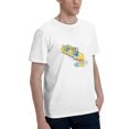thumbnail image 4 of Men's Character Lineup Nine Graphic T-Shirt, Cotton Blend Crewneck Short Sleeve Casual Tee, 4 of 8
