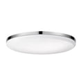 thumbnail image 1 of Ellington Collection Chrome Ultra Slim LED Flush Mount Lantern, 1 of 1