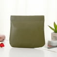 thumbnail image 2 of Self Closing Top Pocket Cosmetic Bag For Women Portable No Zipper Makeup Pouch, 2 of 9