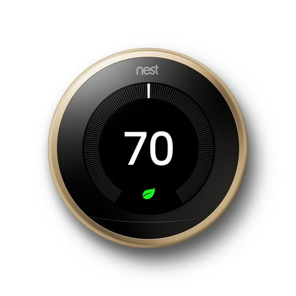 Synnex 264065 Nest Learning Thermostat&#44; Brass