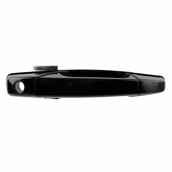 TRQ Door Handle Exterior Black Front Passenger Right RH for Chevy GMC DHA48849 Fits select: 2007-2014 CHEVROLET SILVERADO, 2007-2014 CHEVROLET TAHOE