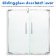 thumbnail image 5 of Stainless Steel,Glass Door Latches Lock/Bolt,138A ,Without Drilling,For Double Glass Door, Frameless, 5 of 5