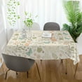 thumbnail image 3 of Yayeee Tablecloths 54" x 54" Rectangle Wrinkle Resistant Party Table Cover, Forest Pastel, 3 of 8