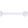 thumbnail image 2 of Body Candy Unisex 14G Clear Flexible Bioplast Straight Barbell Retainer Nipple Ring Tongue Piercing 5/8", 2 of 3