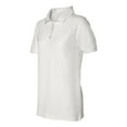 thumbnail image 2 of FeatherLite Women's Silky Smooth Piqué Sport Shirt 5500 White XL, 2 of 5