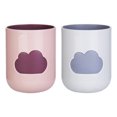 thumbnail image 1 of Tazas para cepillos de dientes, irrompibles, para baño, lindas tazas para cepillos de dientes con patrón de nubes, 1 of 5