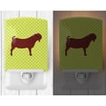 thumbnail image 2 of Kalahari Red Goat Green Ceramic Night Light, 2 of 2