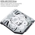 thumbnail image 2 of Unidad de disco portátil para reemplazo de unidad de disco PS4, PS4 1100 Módulo de unidad de disco de DVD Caja de reemplazo de consola de juegos para controlador PS4 KEM-490, Plug and Play, 2 of 5