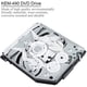thumbnail image 2 of Unidad de disco portátil para reemplazo de unidad de disco PS4, PS4 1100 Módulo de unidad de disco de DVD Caja de reemplazo de consola de juegos para controlador PS4 KEM-490, Plug and Play, 2 of 5